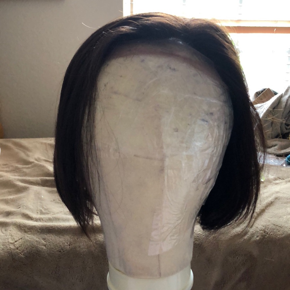 New Brown bob synthetic lace front wig